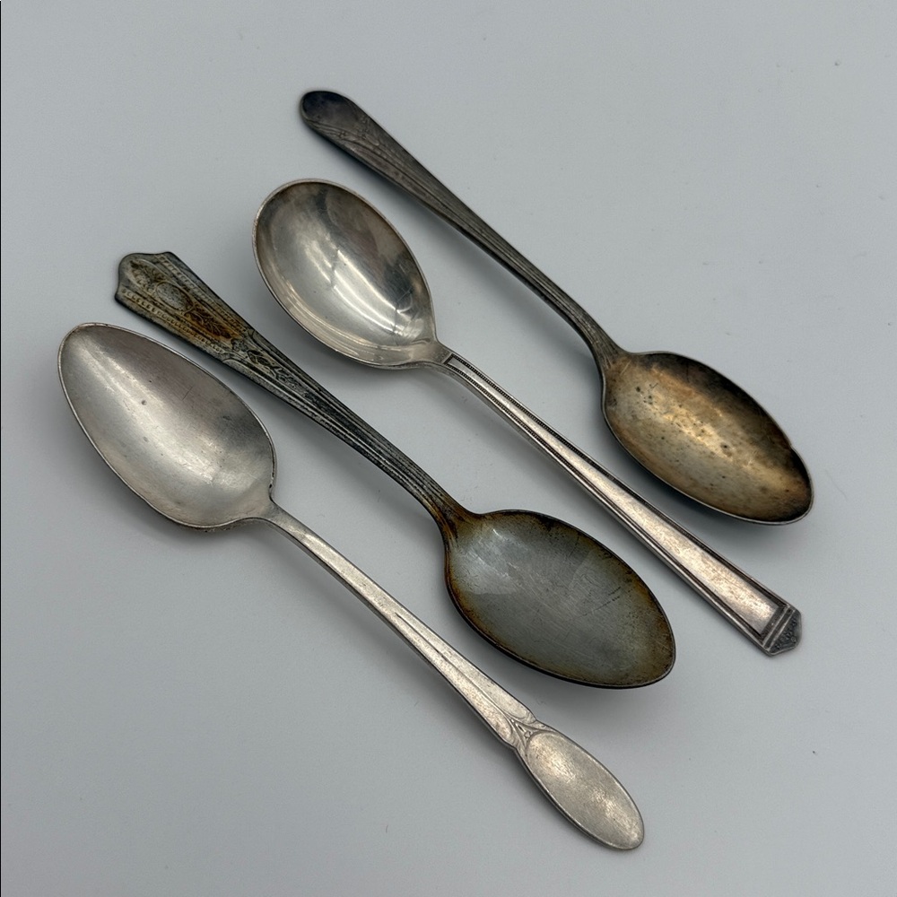 Set Of 4 MCM Spoons